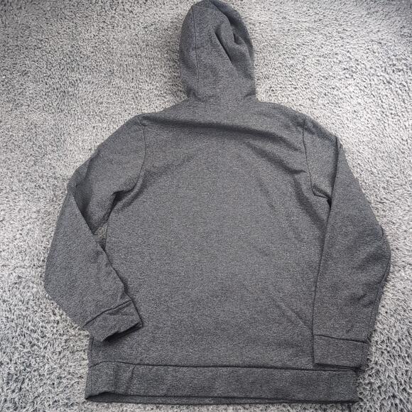 Nike Hoodie Adult Large Gray Therma Fit Sweater Athleisure Lounge Pullover Men - Picture 5 of 6
